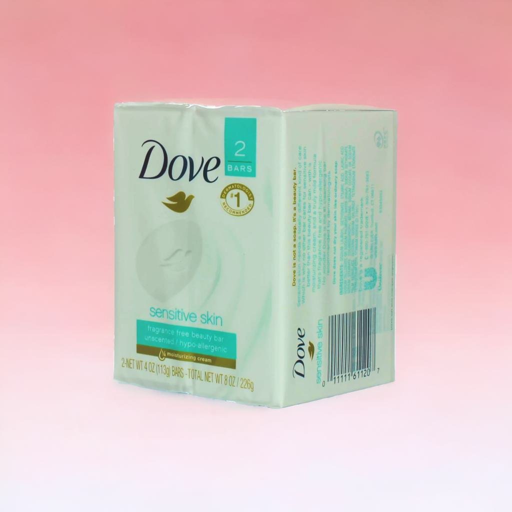 Dove Sensitive Skin Unscented Hypo-Allergenic Beauty